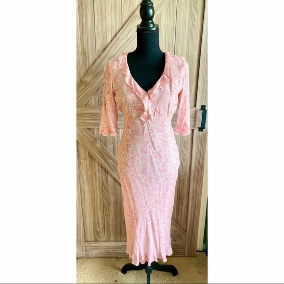 Ice Dresses & Skirts - ICE Pink Paisley Print Dress